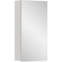 welltime Spiegelschrank BIEL, Breite 38 cm, 1 Tür, 2 Einlegeböden, 3 Fächer (1-St) Badmöbel, Badschrank, Schrank, Wandschrank, Bad, Badezimmer
