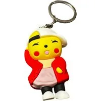 soma Schlüsselanhänger Schlüsselanhänger Pokemon Pikachu 6cm Geschenk Cartoon rot (1-tlg), Schlüsselanhänger Haustierschlüsselanhänger Geschenk Hund Frau Herren
