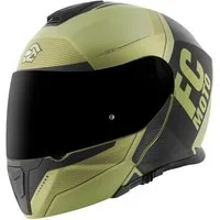 FC-Moto Motorradhelm Novo Circuit Klapphelm, integriertes Sonnenvisier