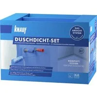 KNAUF Bodenfliese Knauf Duschdicht-Set, Silikon, Blau