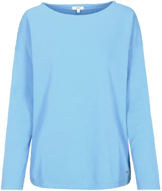 zab company - Da. Rdh.-Shirt, Struktur blue sky - Gr. - 48