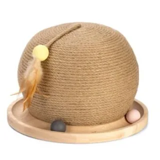 Designed by Lotte DBL Kratz- und Spielball Holz