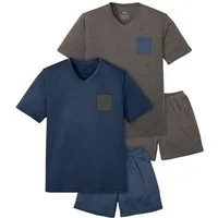 bonprix Shorty (Set, 4 tlg) mit aufgesetzter Brusttasche