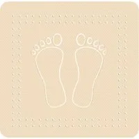 Kleine Wolke Badaccessoire-Set Duscheinlage "Foot", Uni