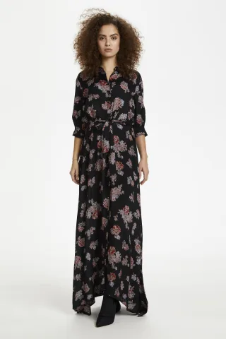 Kleid Regular fit Black
