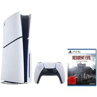 PlayStation 5 PS5 Disk Slim Edition 1TB + Resident Evil Requiem 1TB