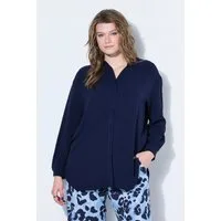 Studio Untold Hemdbluse Hemdbluse oversized Krepp Langarm