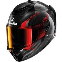 Shark Motorradhelm Spartan GT Pro Kultram Carbon Helm, vorbereitet für Kommunikationssystem,Notfallsystem-Polsterung (EQ