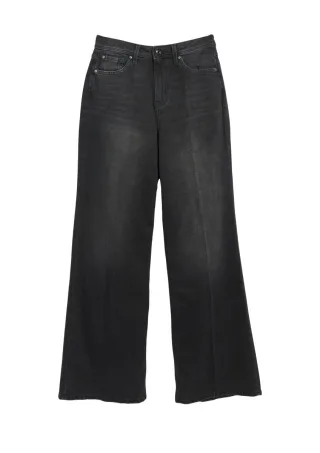 s.Oliver Red Label - Wide Leg Jeans grau - Gr. - 30