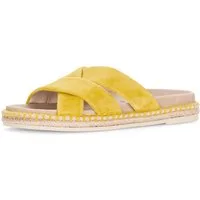Gabor Pantolette Plateau, Sommerschuh, Schlupfschuh in modischer Optik
