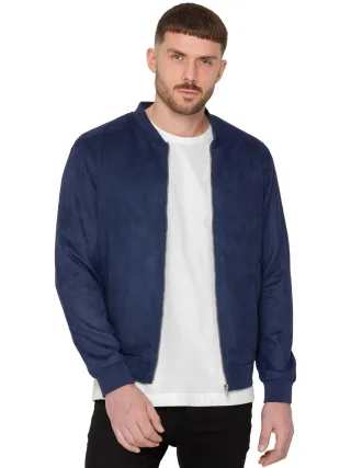 Enzo Milano | Herren Bomberjacke aus Wildleder