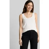 TOM TAILOR Trägertop T-Shirt (im Einserpack) Slim Fit Top mit Rundhalsausschnitt