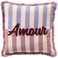 Dutch Decor Kissenhülle 'Amour' 45 x 45 cm Rosebud - Rosa