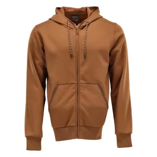 MASCOT Herren Kapuzensweatshirt mit Reißverschluss CUSTOMIZED Nussbraun M - 22486-378-54-M