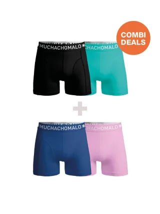 Muchachomalo Herren Boxershorts – 2 Stück Combideal – Herren Unterhosen
