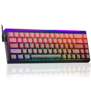 AULA Hero 68 HE Wired Mechanical Gaming Keyboard Hall Effect Magnetic Switch with Adjustable Actuation Rapid Trigger Mod