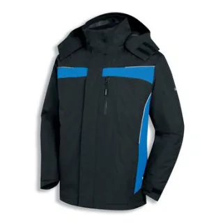 uvex perfect 3in1 Outdoorjacke schwarz/blau 5XL - 9837916