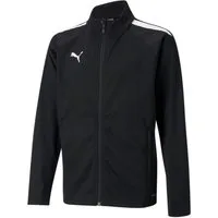 PUMA Trainingsjacke TEAMLIGA TRAINING JACKET JR sportlicher Look, aus Trikot-Material, mit Reißverschlusstaschen