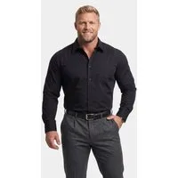Men Plus Businesshemd Businesshemd Langarm EasyCare Kentkragen