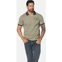 Jan Vanderstorm Poloshirt VOLKUR mit Waffelstruktur