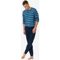 Schiesser Pyjama Casual Nightwear (2 tlg) schlafanzug schlafmode bequem
