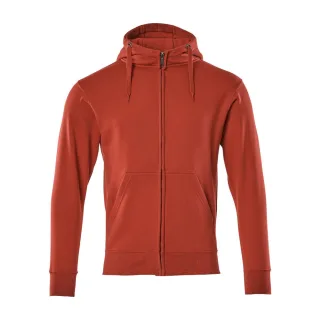 MASCOT Herren Gimont Kapuzensweatshirt mit Reißverschluss CROSSOVER Rot M - 51590-970-02-M