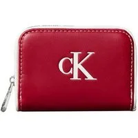 Calvin Klein Geldbörse CONTRAST CK MEDIUM ZIP AROUND, Geldbeutel, Portemonnaie, Money Pocket mit Reißverschluss