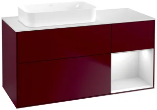 Villeroy & Boch Waschtischunterschrank Finion G69 1200x603x501mm Wandbel. WT li , G691MTHB G691MTHB