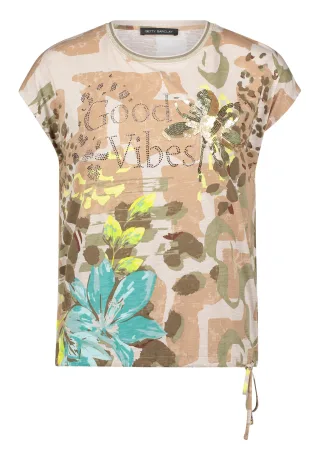 Betty Barclay - Printshirt Beige/Yellow - Gr. - 42