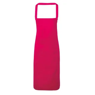 Premier - Latzschürze, Bio-Baumwolle (Leuchtend Pink)