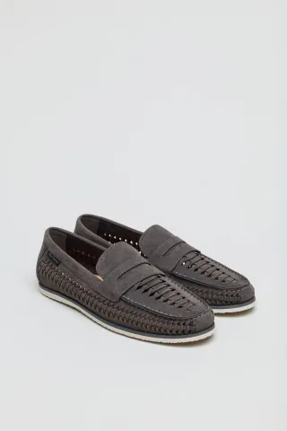 Ben Sherman Miami Herren Graue Mokassins