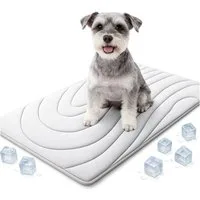 Ledander Hundematte Kühlmatte für Hunde Selbst Kühlende Hundematte Sommer Kühlkissen, hundematte für Zuhause Unterwegs oder im Auto