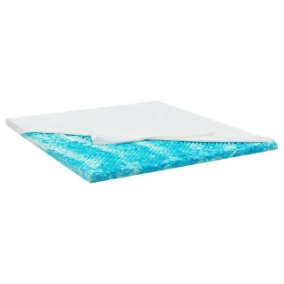 Juskys Topper, Weiß, Textil, 160x200 cm, Schlafzimmer, Matratzen Shop, Matratzenzubehör, Topper
