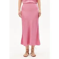 Armedangels Jerseyrock LENOVAA SATIN Webrock aus Naia™ Renew Mix (Regular Fit) Midi
