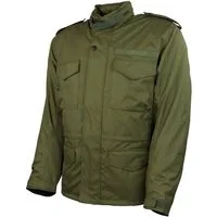 roleff Motorradjacke RO16002 M65 - Oliv, wasserdicht, atmungsaktiv & mit Protektoren auch in großen Größen, in verschiedenen Farben erhältlich