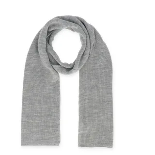 Halsüberkopf Accessoires - 180x30 Schal Uni leicht silber - Gr. - OS