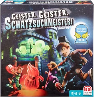 Mattel Games Y2554 - Geister Geister Schatzsuchmeister