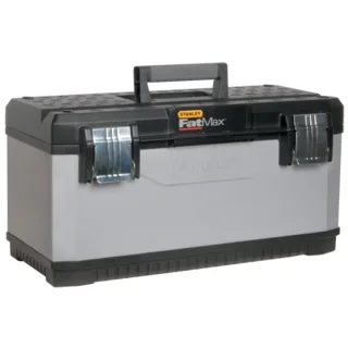 STANLEY FATMAX Werkzeugbox 49,7x29,3x29,5cm 20Zoll geräumige Box ergonomischer Griff - 1-95-615