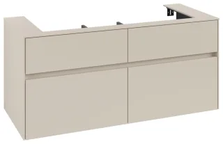 Villeroy & Boch Waschtischunterschrank Collaro C091B0 1200x548x500mm m. Bel. 4 Ausz. Waschtisch mitt C091B0VN