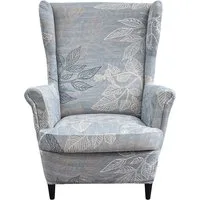 Zyronn Sesselhusse 2-Teilig Ohrensessel Überzug, Sessel-Überwürfe Ohrensessel, Elastisch, Sofa Armlehnenbezüge Schonbezug Hussen für Lesesessel Relaxsessel
