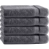 TRENDBUY24 Handtuch Set Handtücher Duschtücher Gästetücher Baumwolle Frottee Premium 4er Set, 100% Baumwolle (4-St), Duschtuch