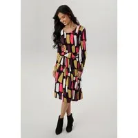 Aniston SELECTED Jerseykleid mit modernen, grafischen Allover-Print