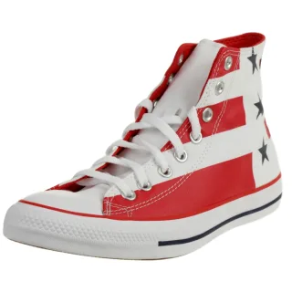 Converse Unisex Chuck CTAS HI Stars &amp; Stripes America Sneaker 167836C Weiß