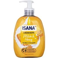ISANA Flüssigseife Milch & Honig, mit Softpflege-Komplex und Pflegelipid, 500 ml