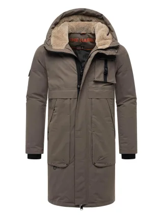 Stone Harbour Herren Outdoorjacke Cyriaan mit Teddyfellkapuze & winddichtem Design
