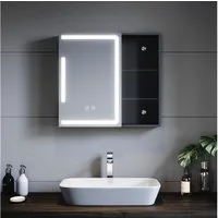 SONNI Badezimmerspiegelschrank Badezimmerspiegelschrank mit Anti Beschlag Funktion 65X60cm