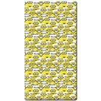JACK Spannbettlaken Minions Renforcé Spannbetttuch Bello Bettlaken 100x200cm, Renforcé, Gummizug: Rundumgummizug, (1 Stück), Spannbettlaken für alle Minions Fans, Rundgummi, Baumwolle