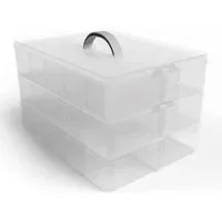 BigDean Organizer Sortierbox für Kleinteile aus hochwertigem Kunststoff mit 21 Fächern (Set, 1 St., Kleinteilebox), Kleinteilemagazin - Deko, Figuren, Spielzeug, Sammelkram etc