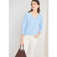 CECIL Strickpullover im soften Baumwoll-Mix