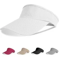 Zaewry Schirmmütze Visor Cap Herren und Damen, Atmungsaktiv und Schweißabsorbierend